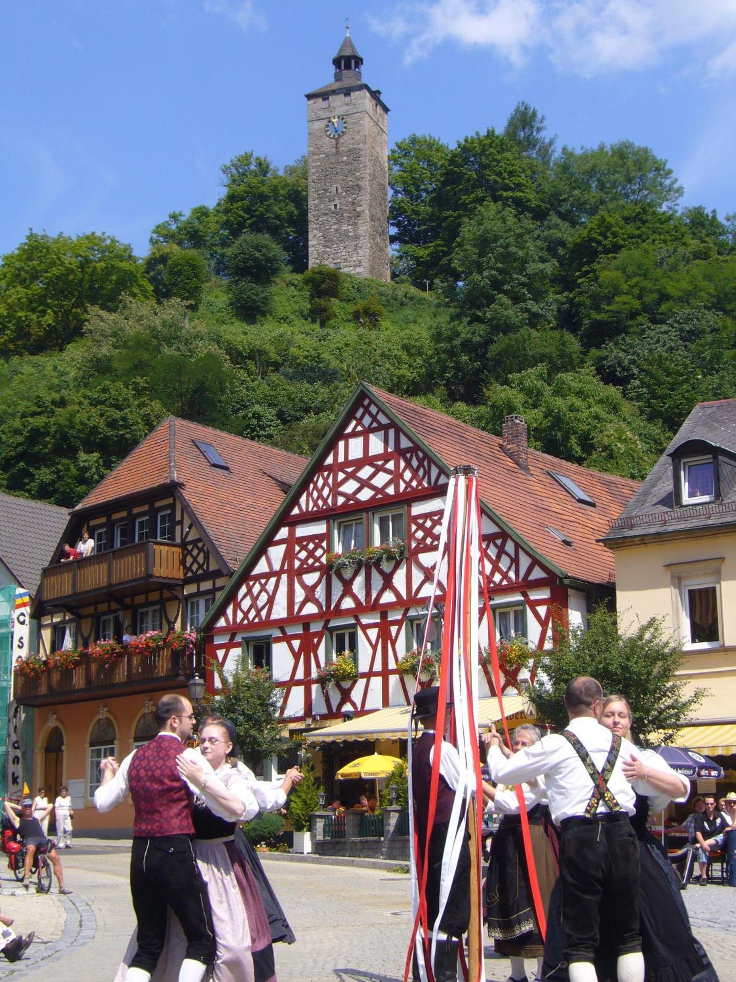 Hotel Heissinger Bad Berneck im Fichtelgebirge Buitenkant foto